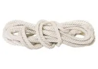 Веревка х/б, D 16 мм, L 11 м, крученая, 497 кгс