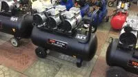 Воздушный бесшумный компрессор, безмасляный TCH ZZ 1175x3/80 л